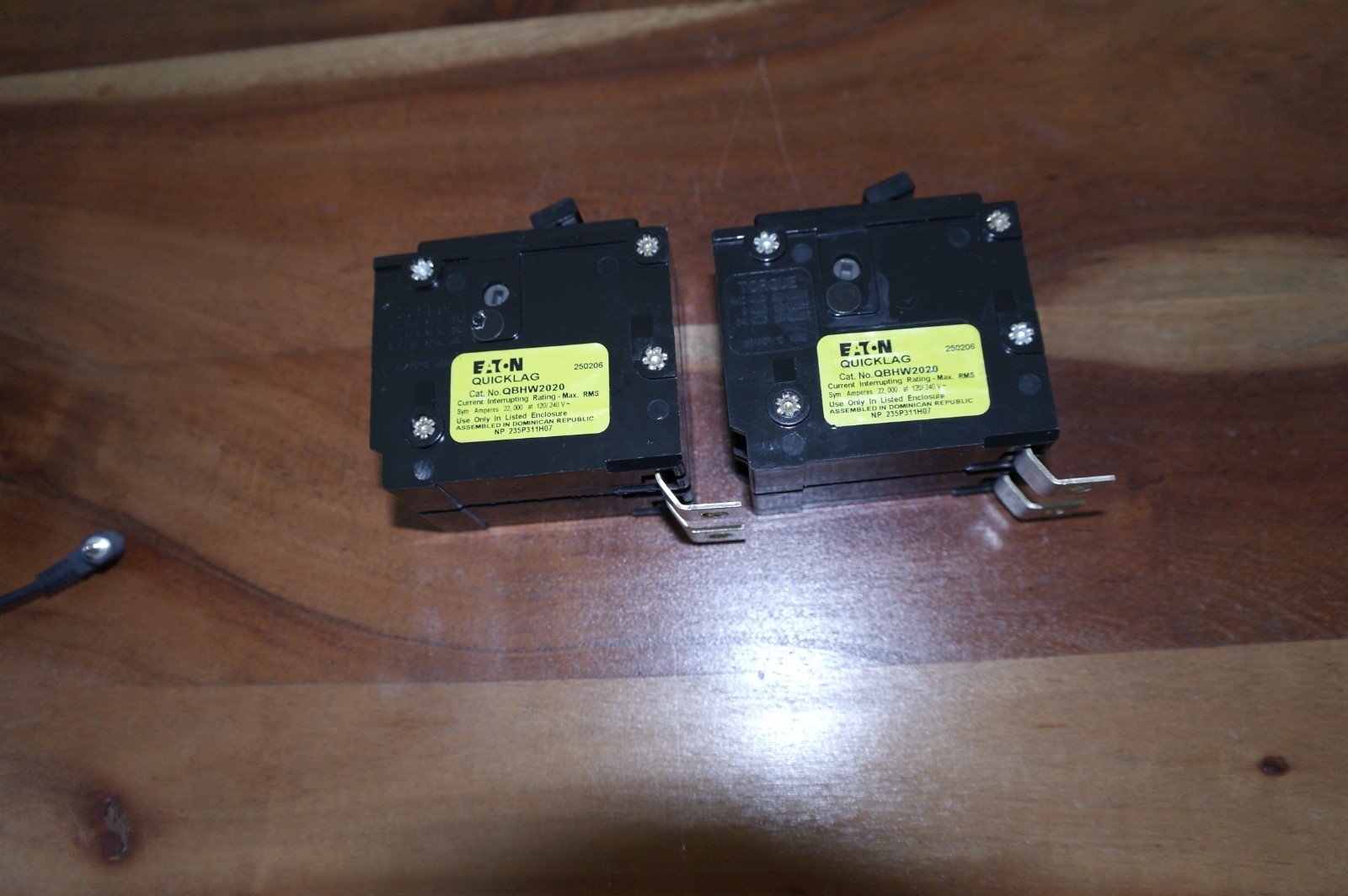 Eaton QBHW 2020 2 pole 20 Amp 120/240 Volt. 40C Bolt On