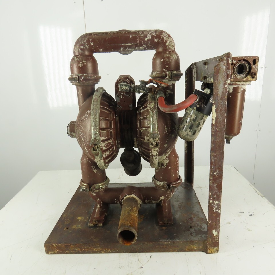 Armour Spray Systems Pneumatic Air Powered 2″ NPT Double Diaphragm Pump Assembly