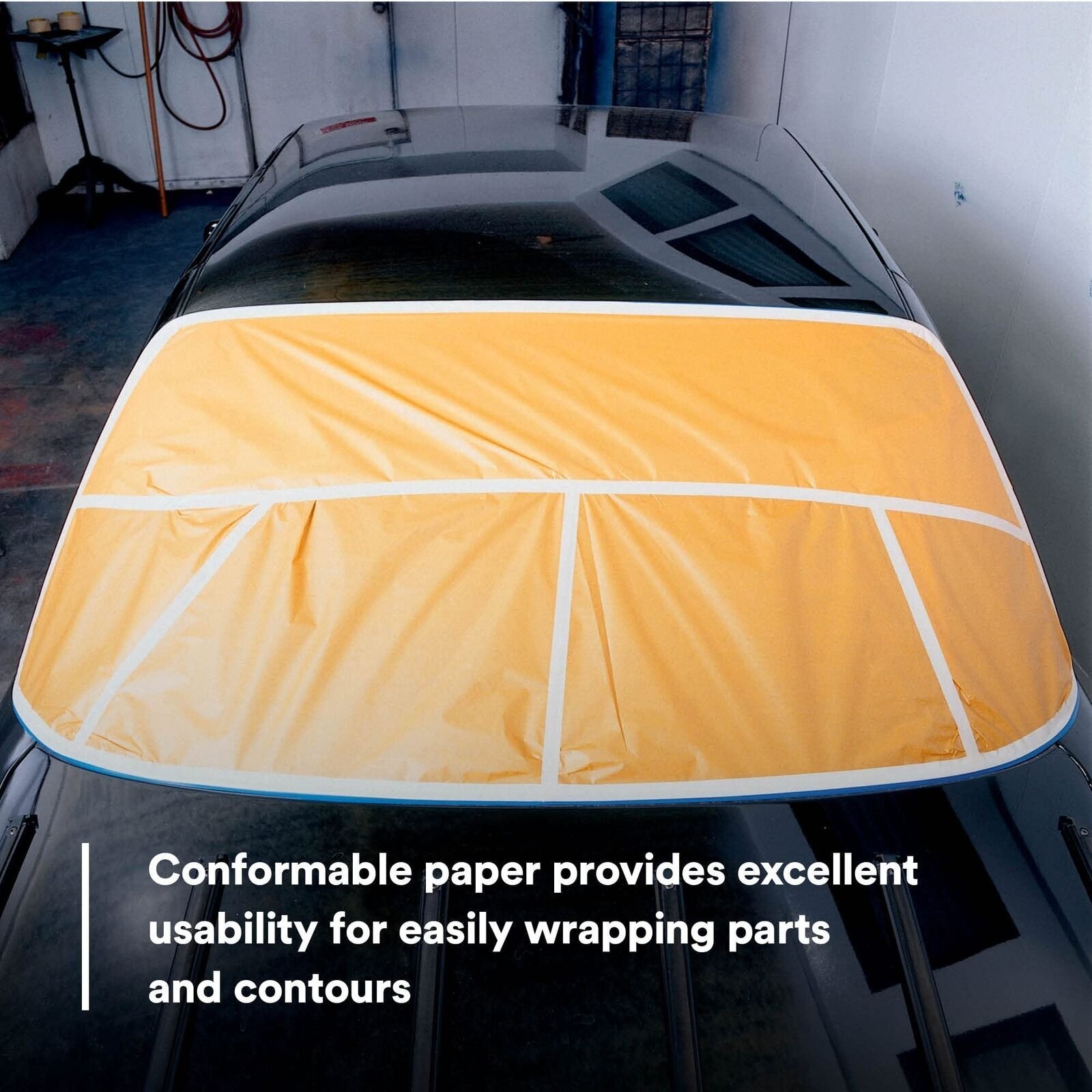 3M Scotchblok Masking Paper, 06712, 12 in x 750 ft (304.8 mm x 228.6 m), 1 Pack