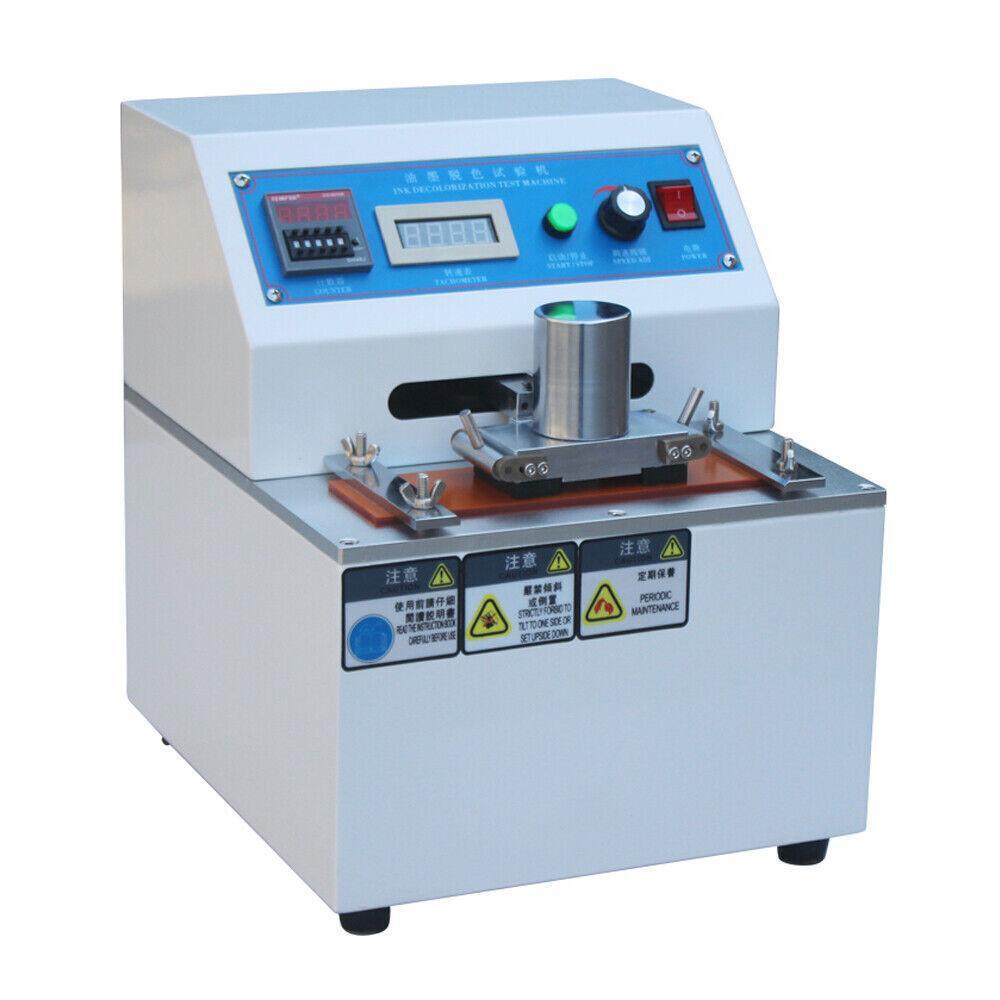 Printing Ink Decolorization Tester Paint Abraser Friction Test Machine 110V/220V