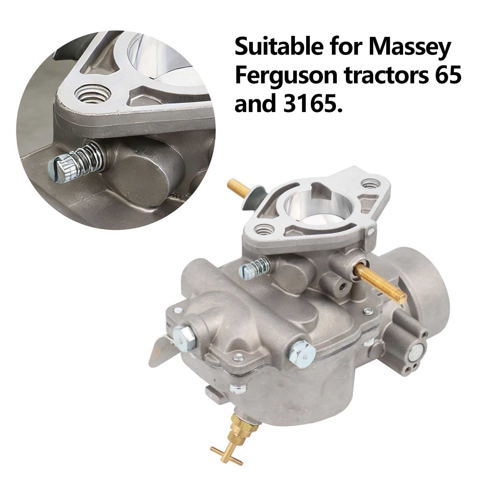 Carburetor for Massey Ferguson 65 165 3165 Tractors Replaces 194996m93 517099m93