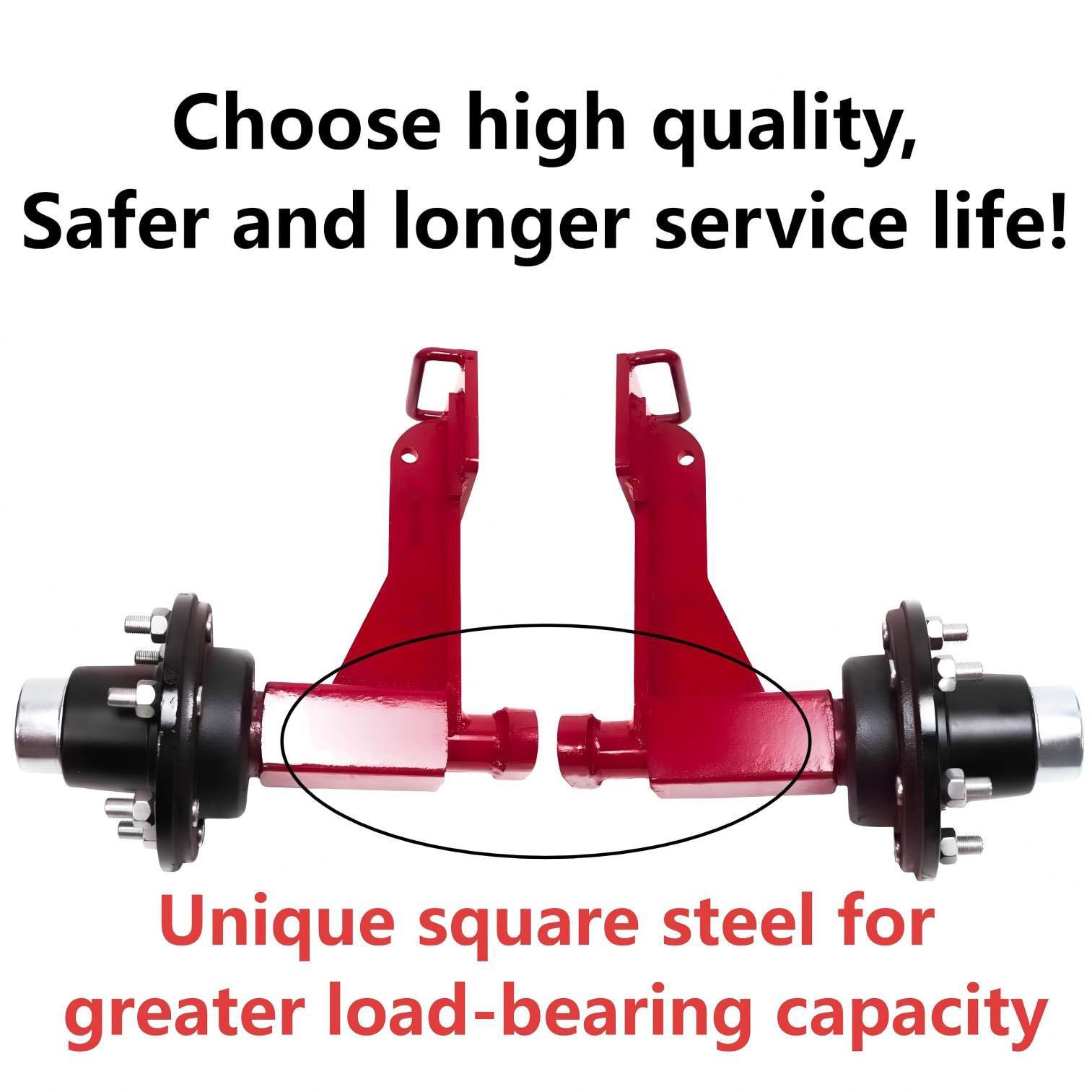 2Pack Shipping Container Wheels 8-Lug Wheels Kit,Shipping Container Accessories