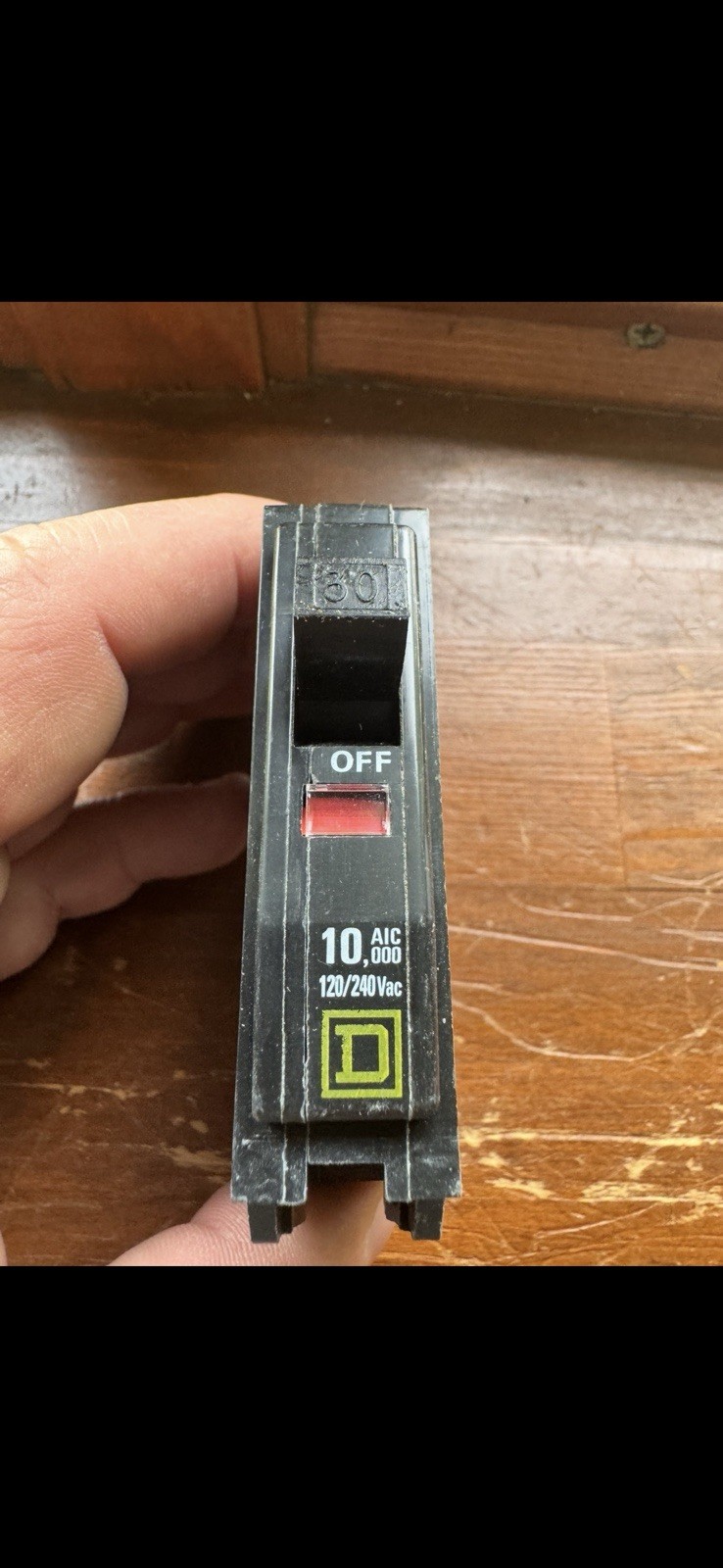 NEW SQUARE D QO130C QO130 CIRCUIT BREAKER 30 AMP 240V 1 POLE OLD STOCK