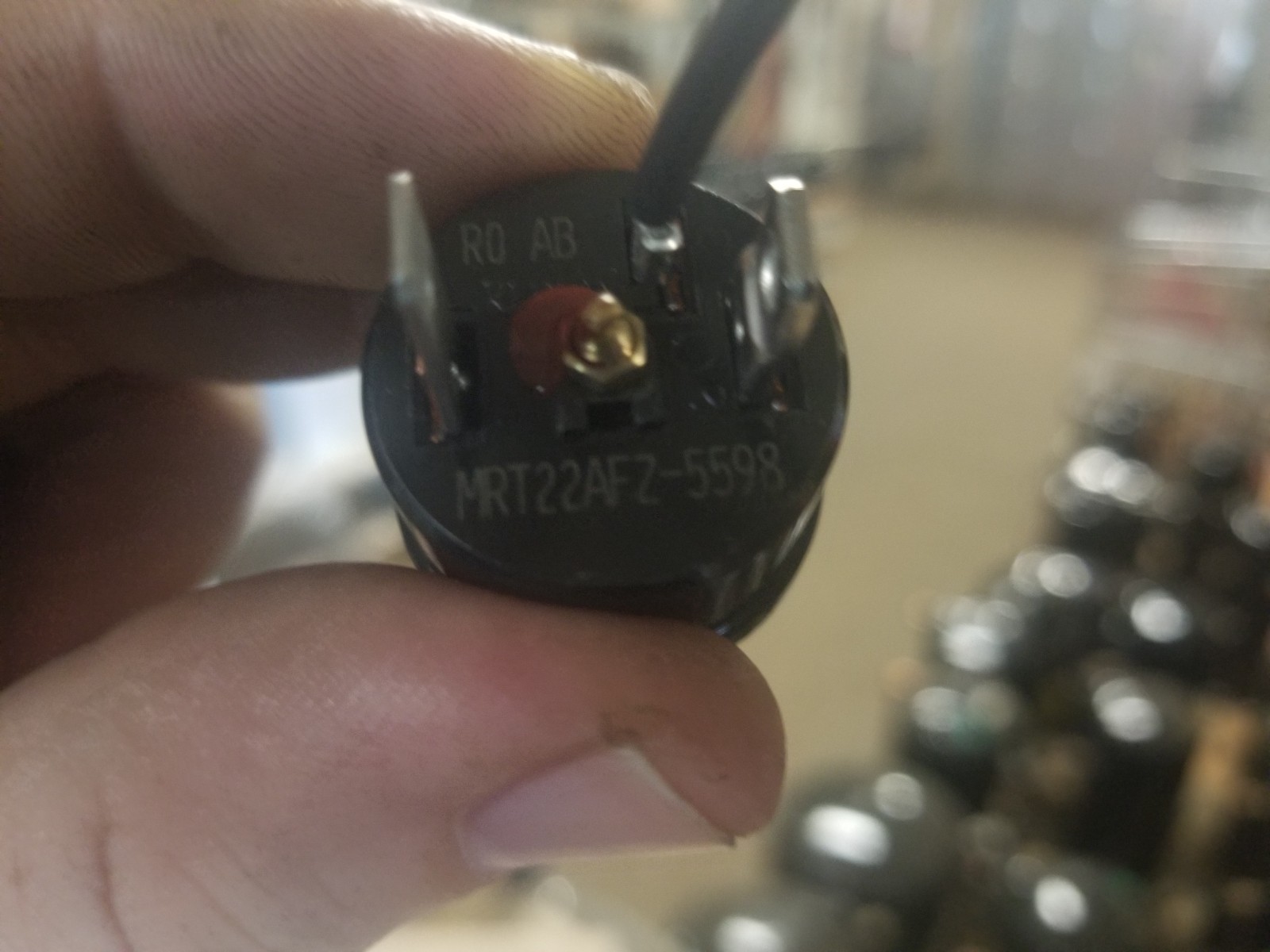 EMBRACO FFI12HBX 115V RELAY (213516051) OVERLOAD (MRT22AFZ-5590) COVER ELEC. KIT