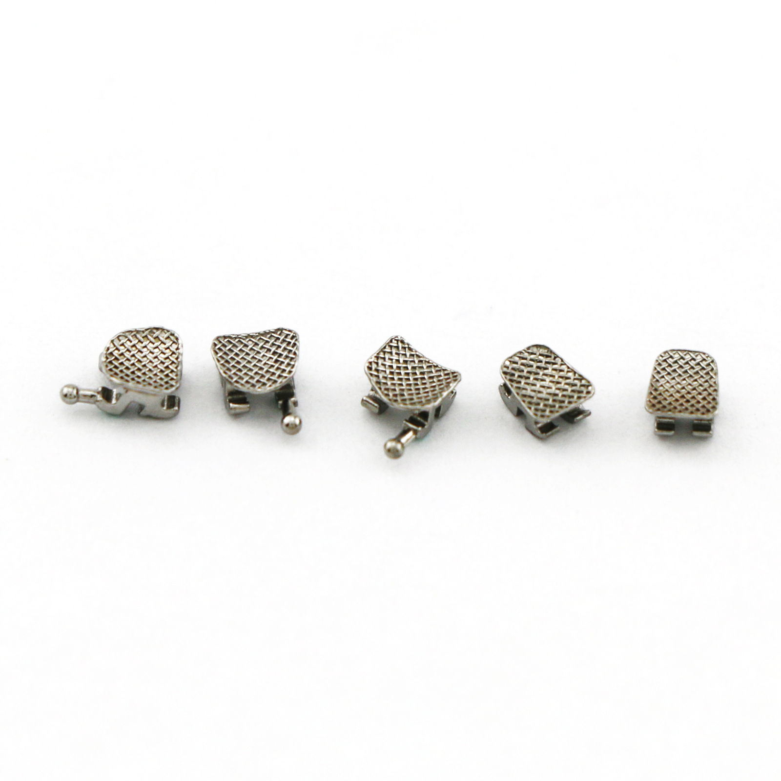 Dental Orthodontic Standard Mini Roth MBT Metal Bracket 018 022 Slot 345 Hooks