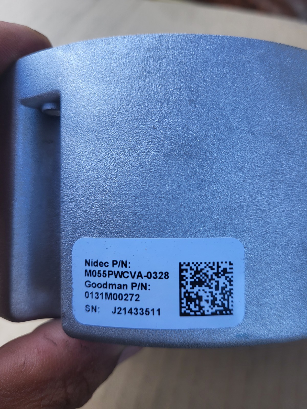 USED OEM Nidec ECM Module M055PWCVA-0328 1HP 120/240V FREE SHIPPING