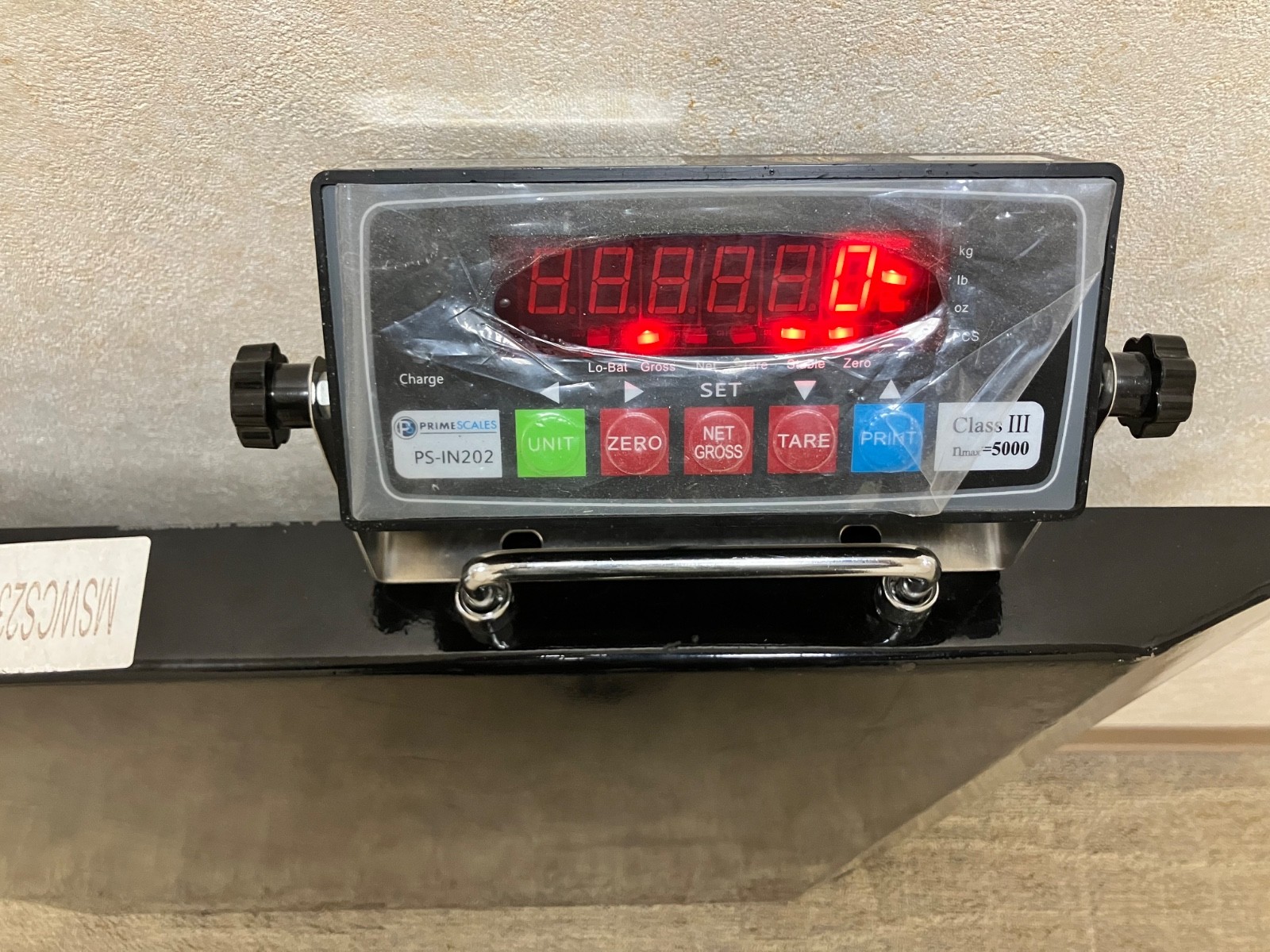 Prime Scale PS IN202 Wheelchair Portable Heavy Duty & Digital Indicator