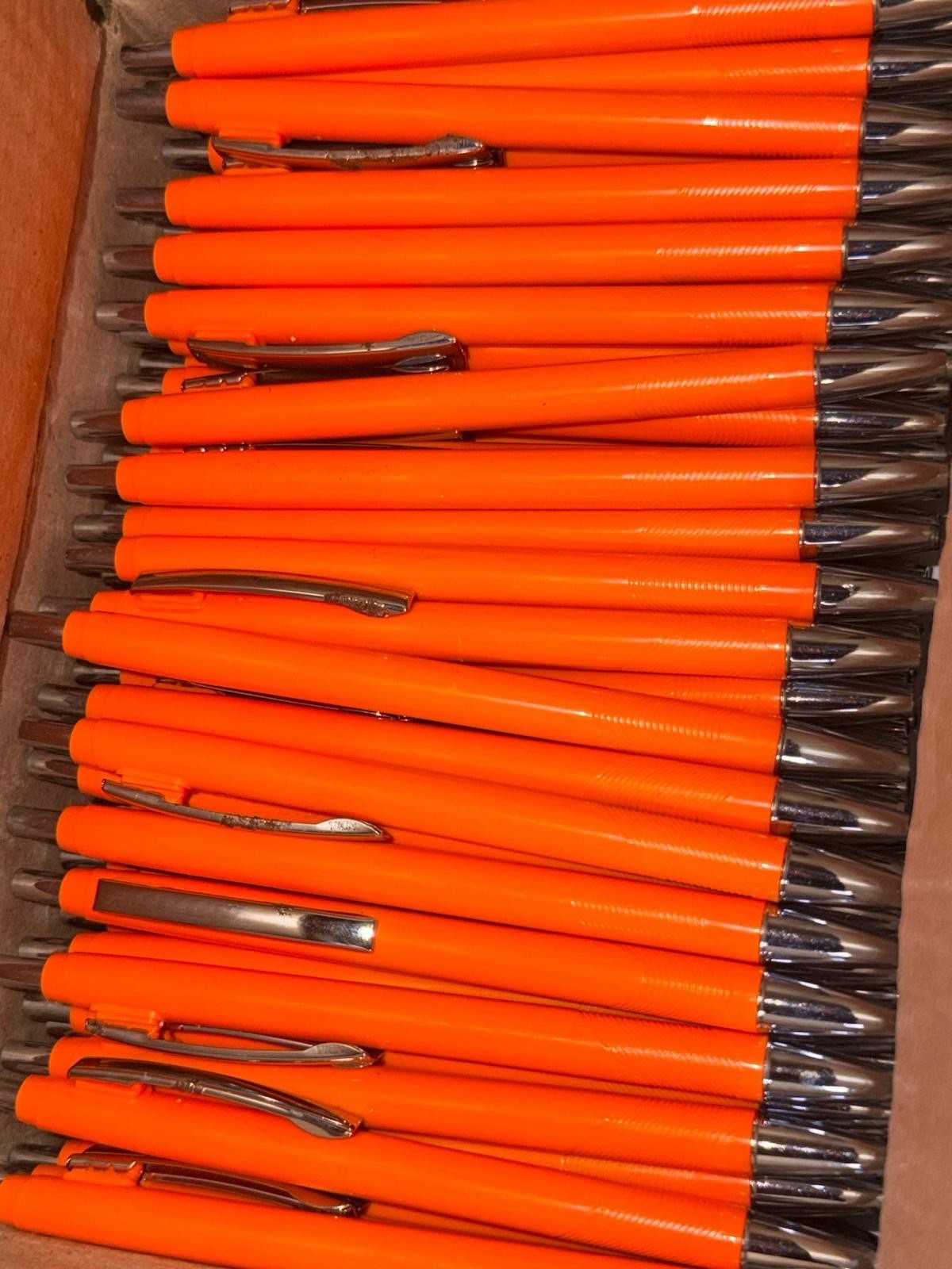 Assorted Ballpoint Pens Bulk Lot Various Colors Office Supply.