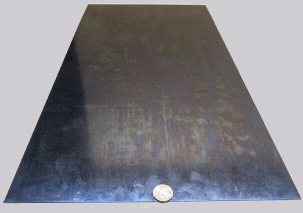 Blue Tempered Spring Steel Shim 0.050″ x 12.375″ x 24″ Length