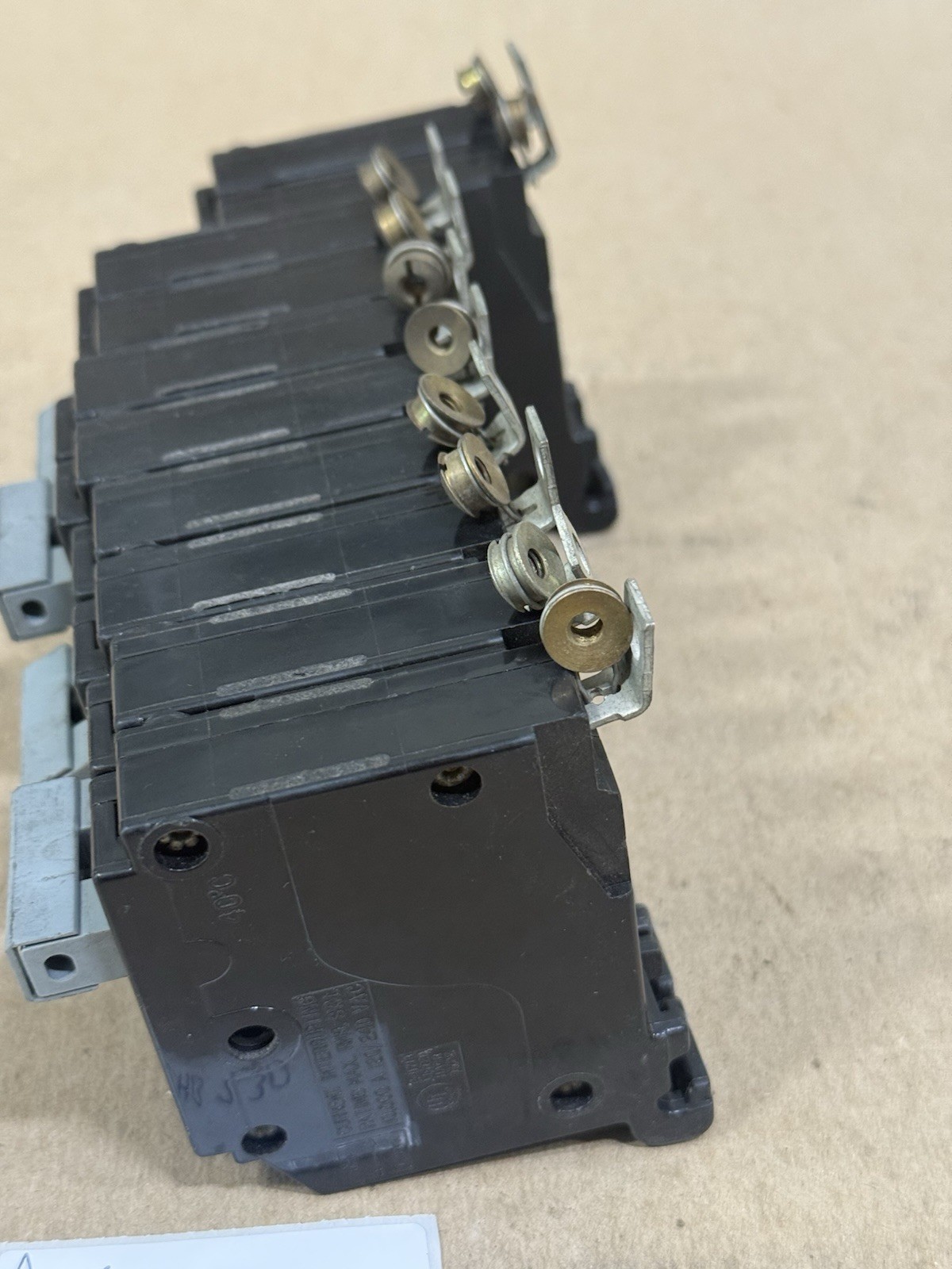 Lot of 5 – Cutler Hammer CHB CHB230 2P 30A Bolt-on Circuit Breaker