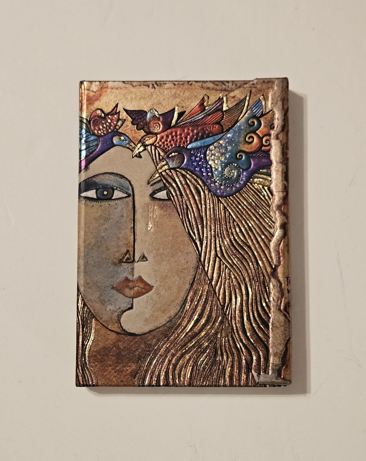 Paperblanks Laurel Burch Blank Notebook Self Portrait Soul & Tears Mini 4″ x5.5″