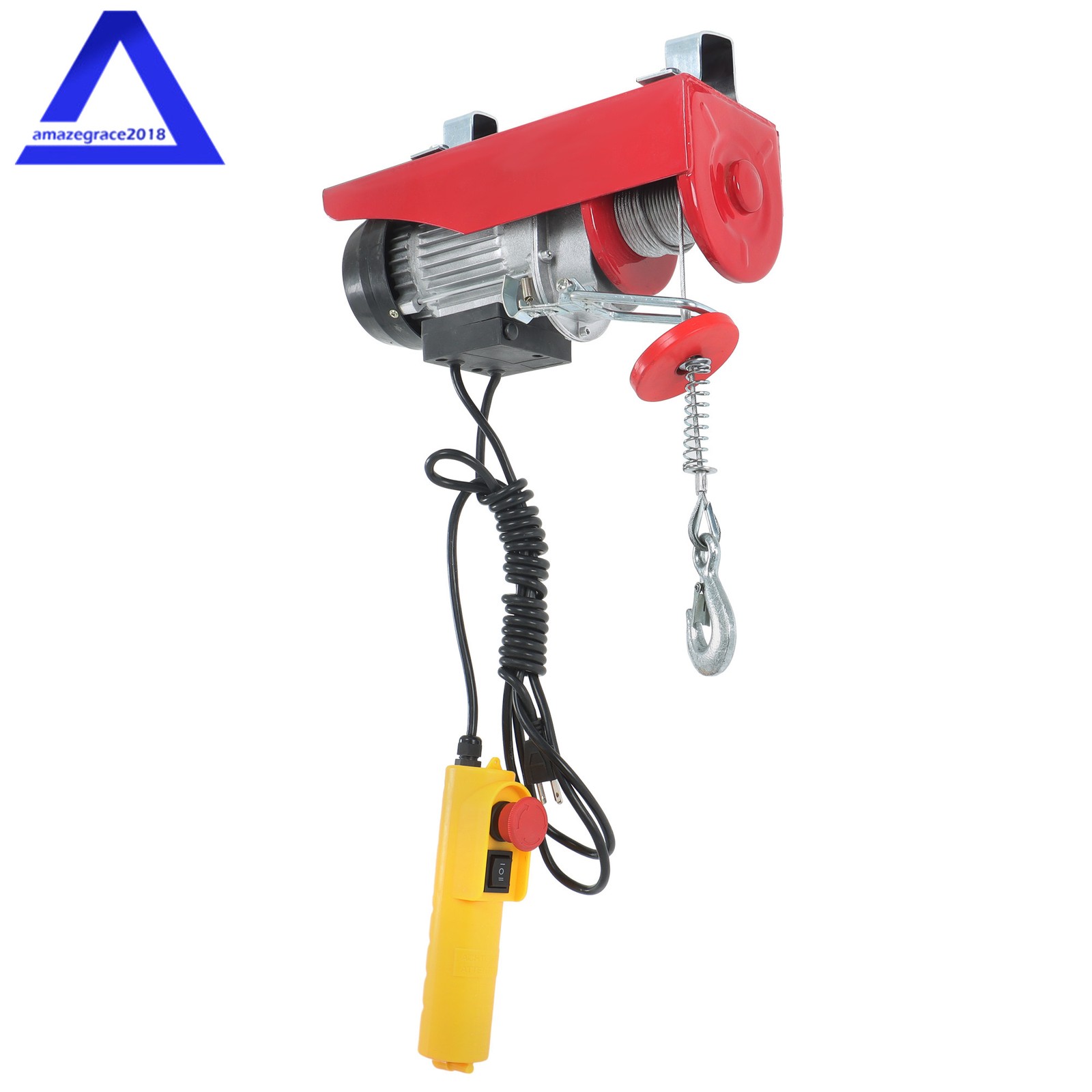 PA200 Mini Electric Hoist 110v 440lbs/200kg 6.6ft/2m Wired Remote Control