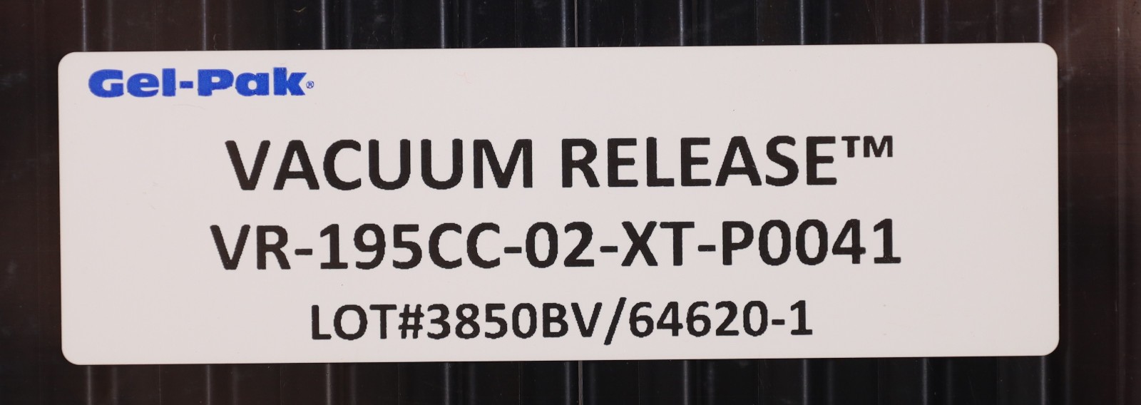(25 Count) Gel-Pak VR-195CC-02-XT-P0041 Vacuum Release Tray 2″