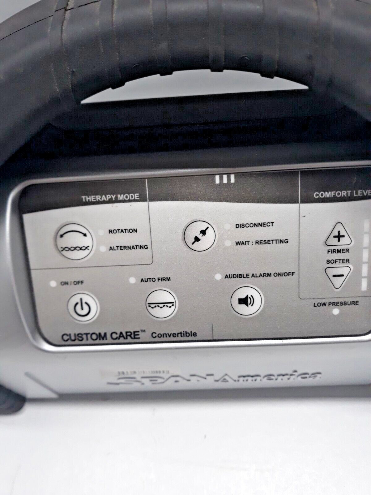Span America 6500 Custom Care Convertible Mattress Control Unit (P4)