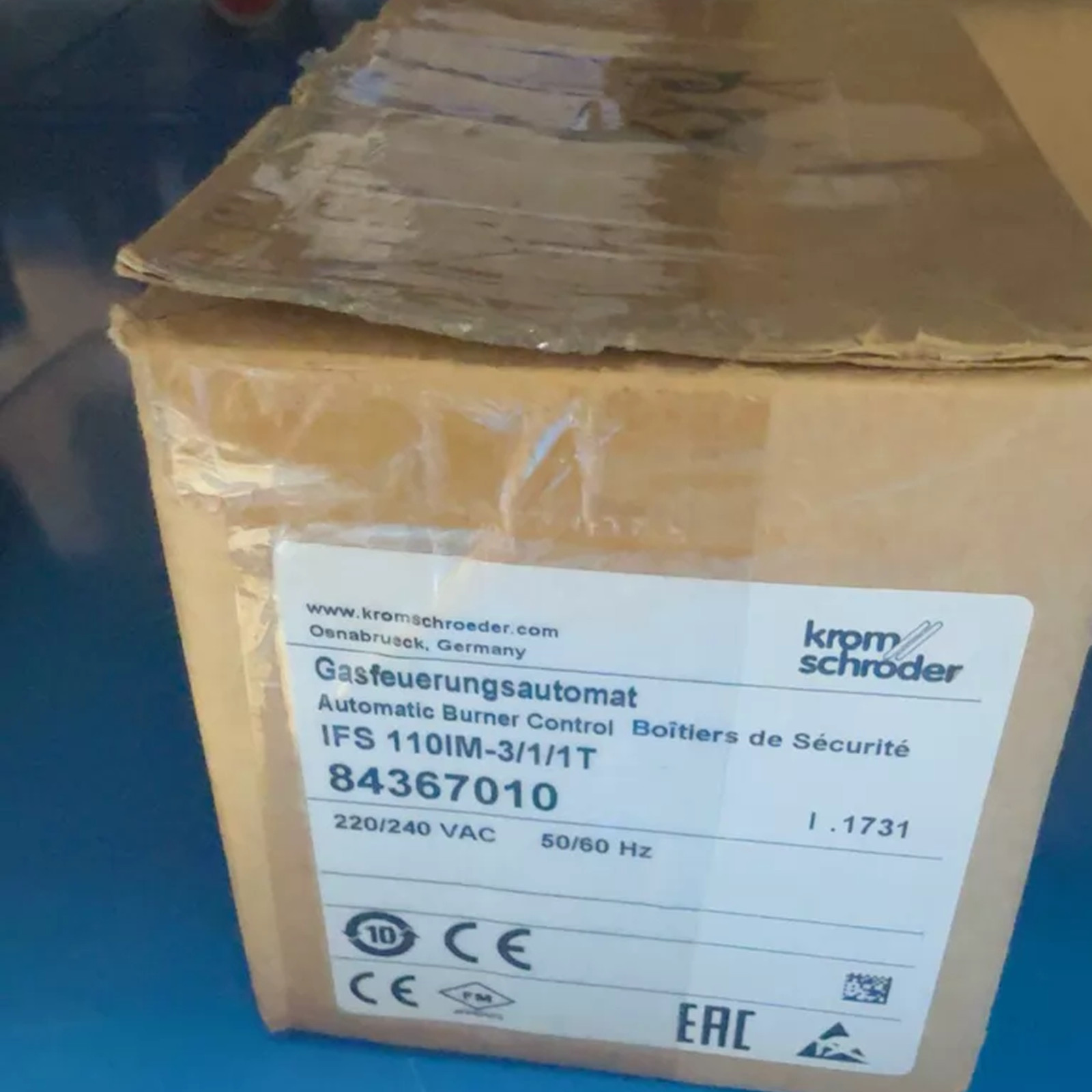 KROM SCHRODER IFS 110IM-3/1/1T Burner Controller