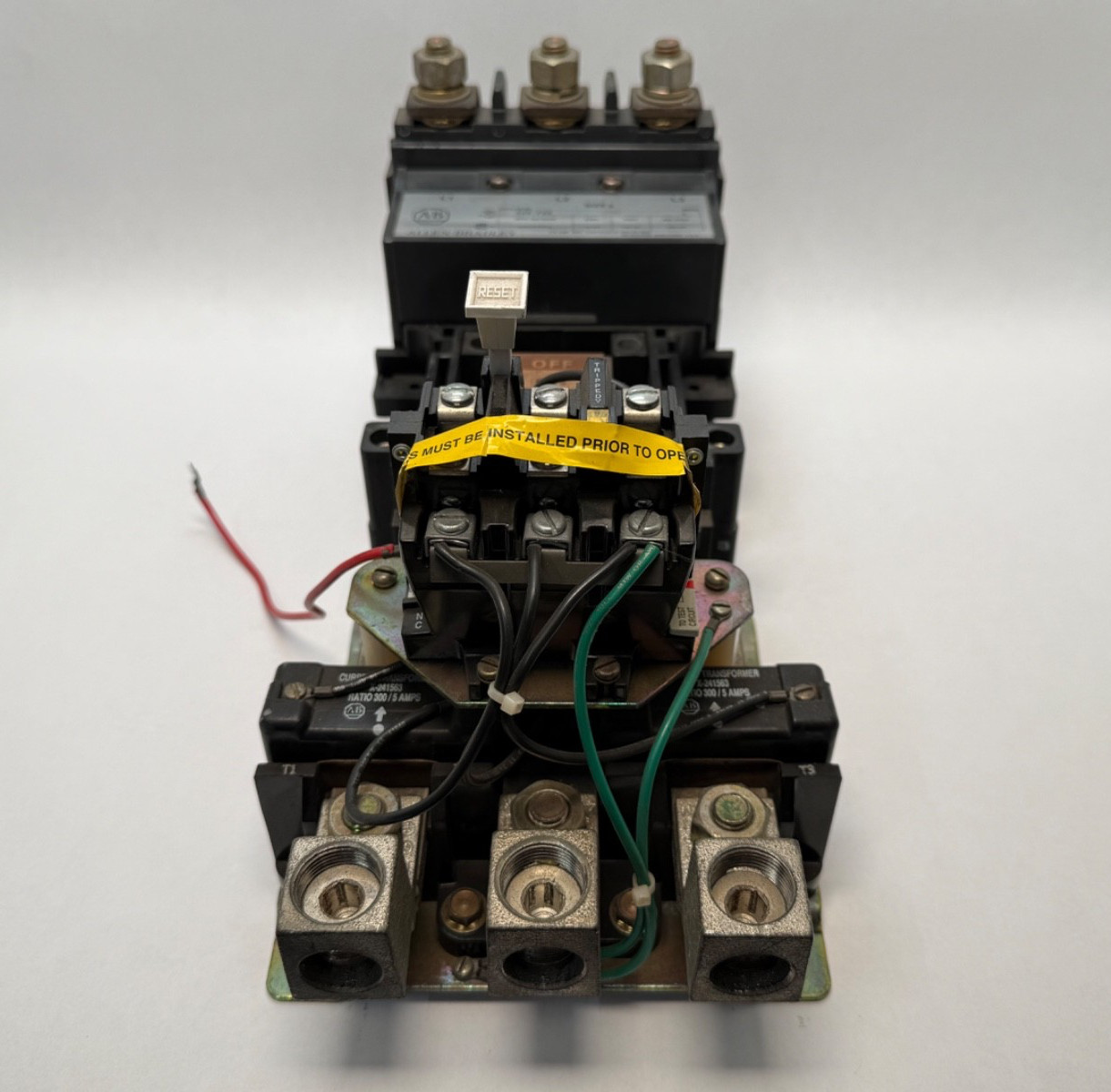 Allen-Bradley 509-FOD SER L Size 5 Magnetic Motor Starter 75-200HP 200-575V AC