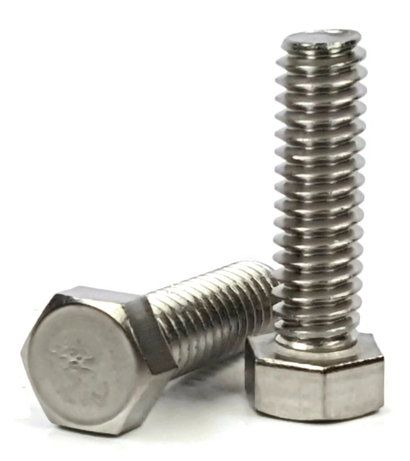 #10-24 Hex Cap Screws – 316 Stainless Steel Trim Head Hex Bolts – Select Size