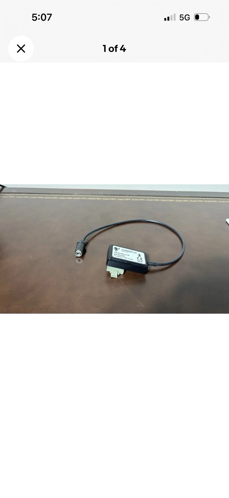 Cosmed K4 B2 Metabolic Analyzer. P/N C09052-02-99 W/RS232 Cable & Power Cable