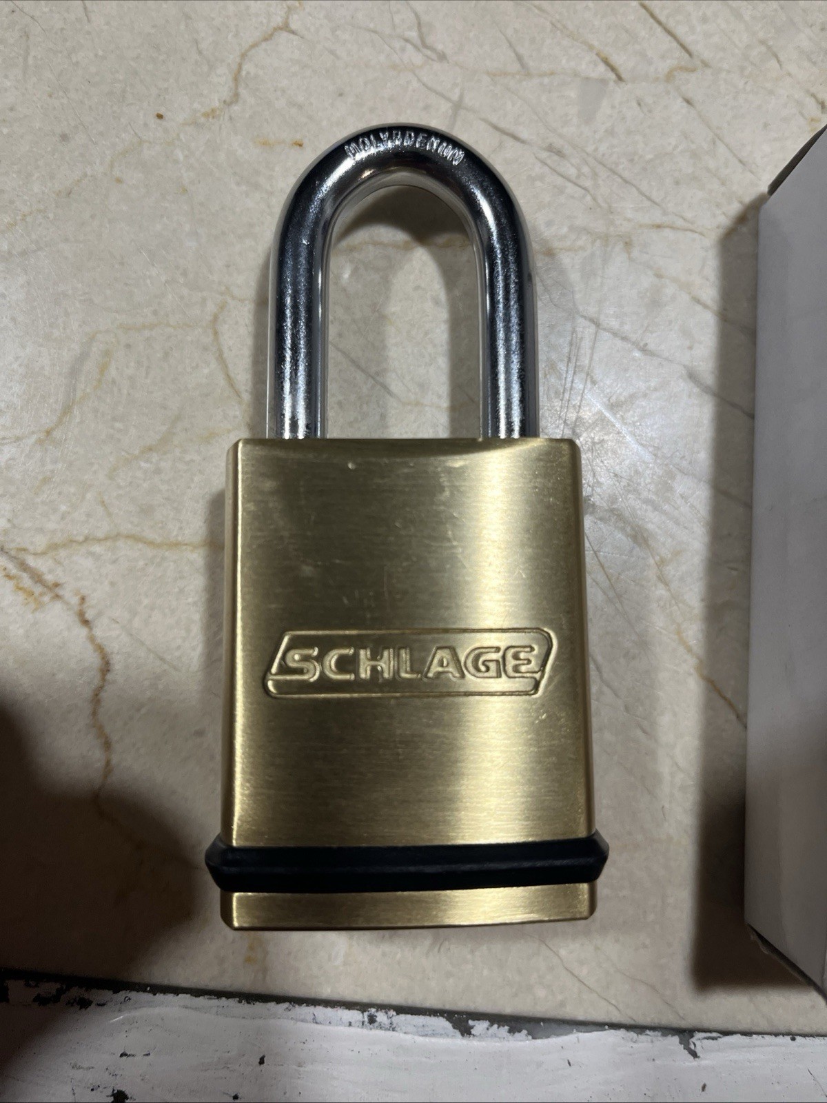 SCHLAGE KS23D2300 Keyed Padlock, 3/4″, Rectangle, W/ Key