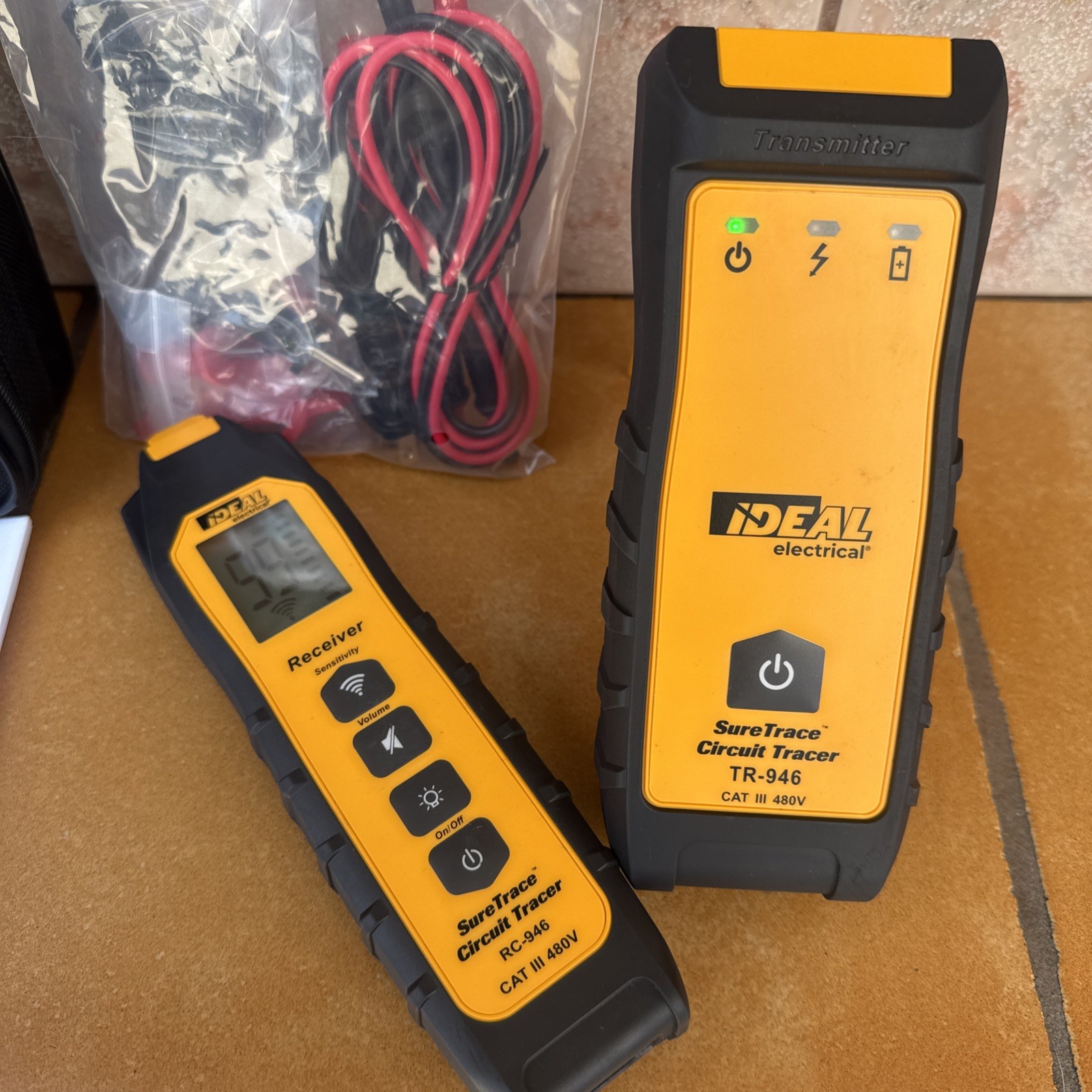 Ideal Industries Suretrace Circuit Tracer 0-480V Cat III RC946/TR-946 GP3119023