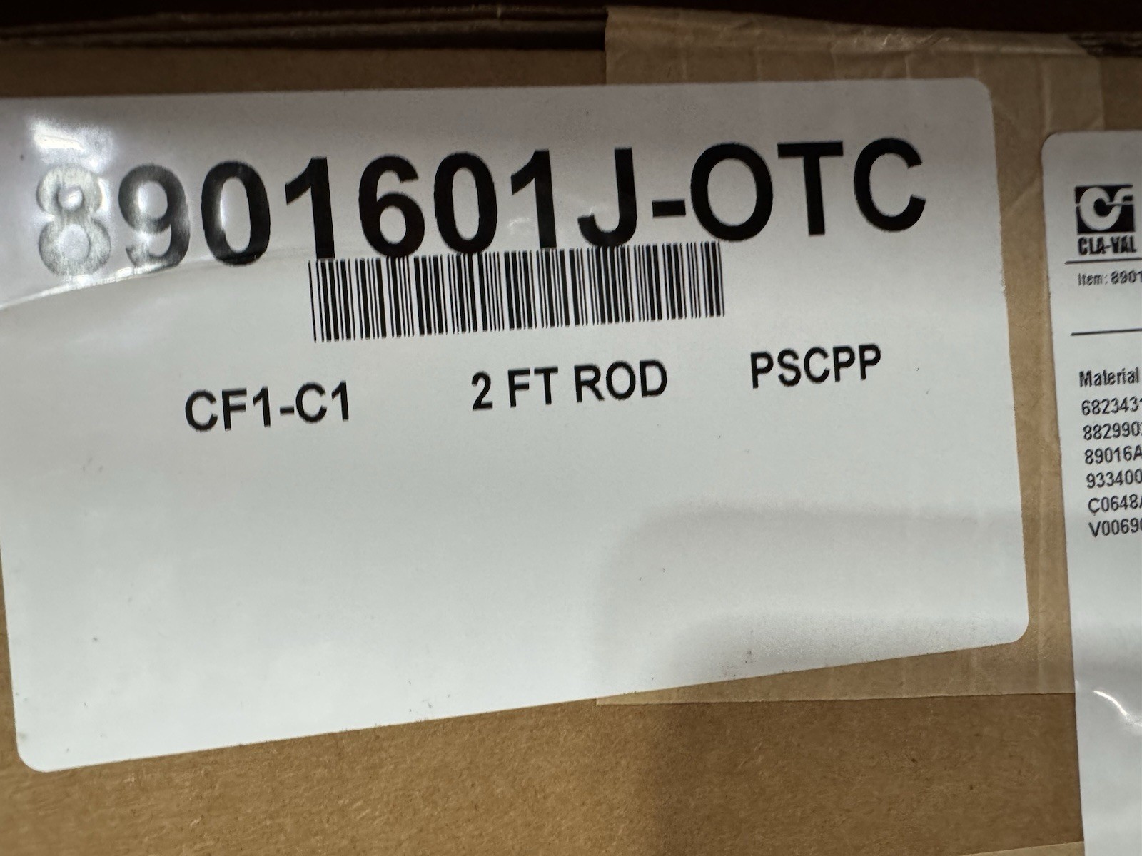 Cla Val 8901601j-otc Cf1-c1