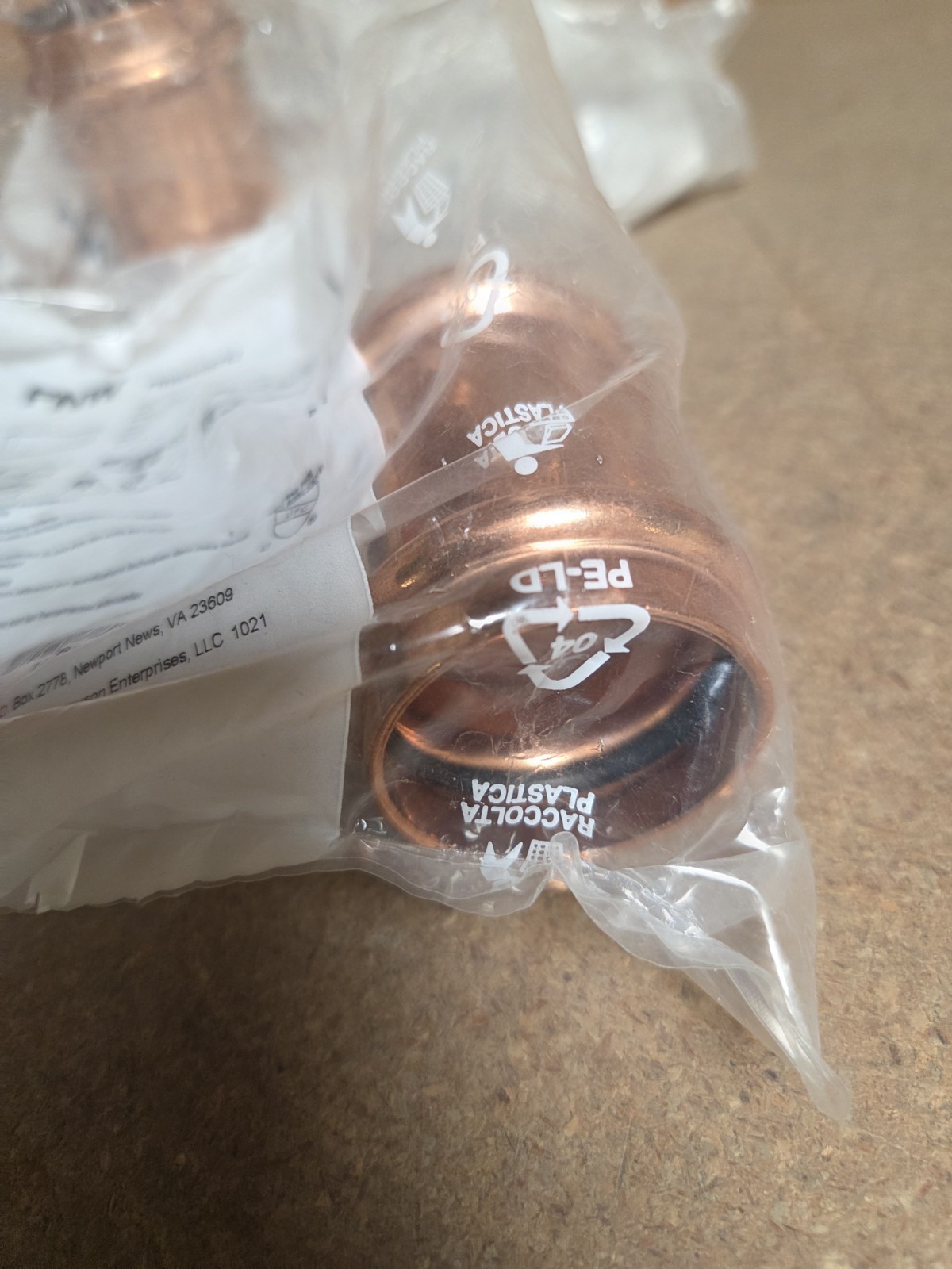 1-1/2″ ProPress Copper SLIP Coupling No-Stop – FNW Pro Press