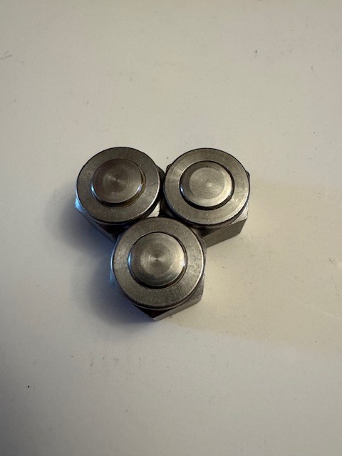 Swagelok SS-810-P, 316SS, 1/2″ Tube Plug, Quantity – 3, New, Never Used