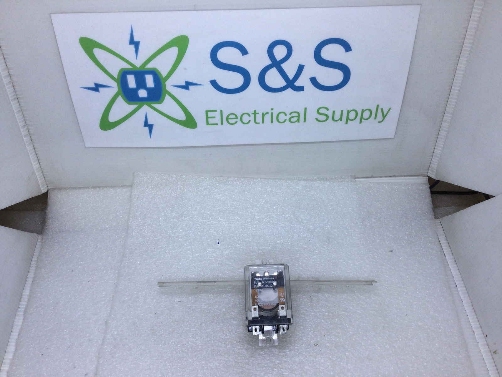 Potter & Brumfield/Tyco/Electronics KUP-11D55-12 8 Pin Ice Cube Relay 12VDC