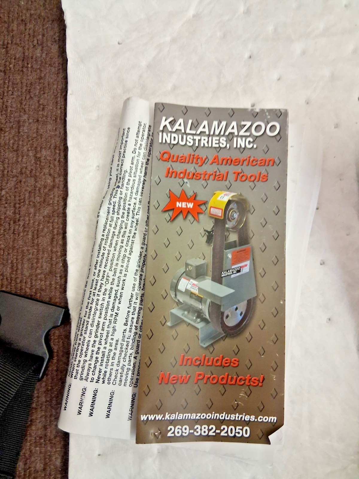 Kalamazoo Combination Sanding Machine 7" Disc Dia 2SK7