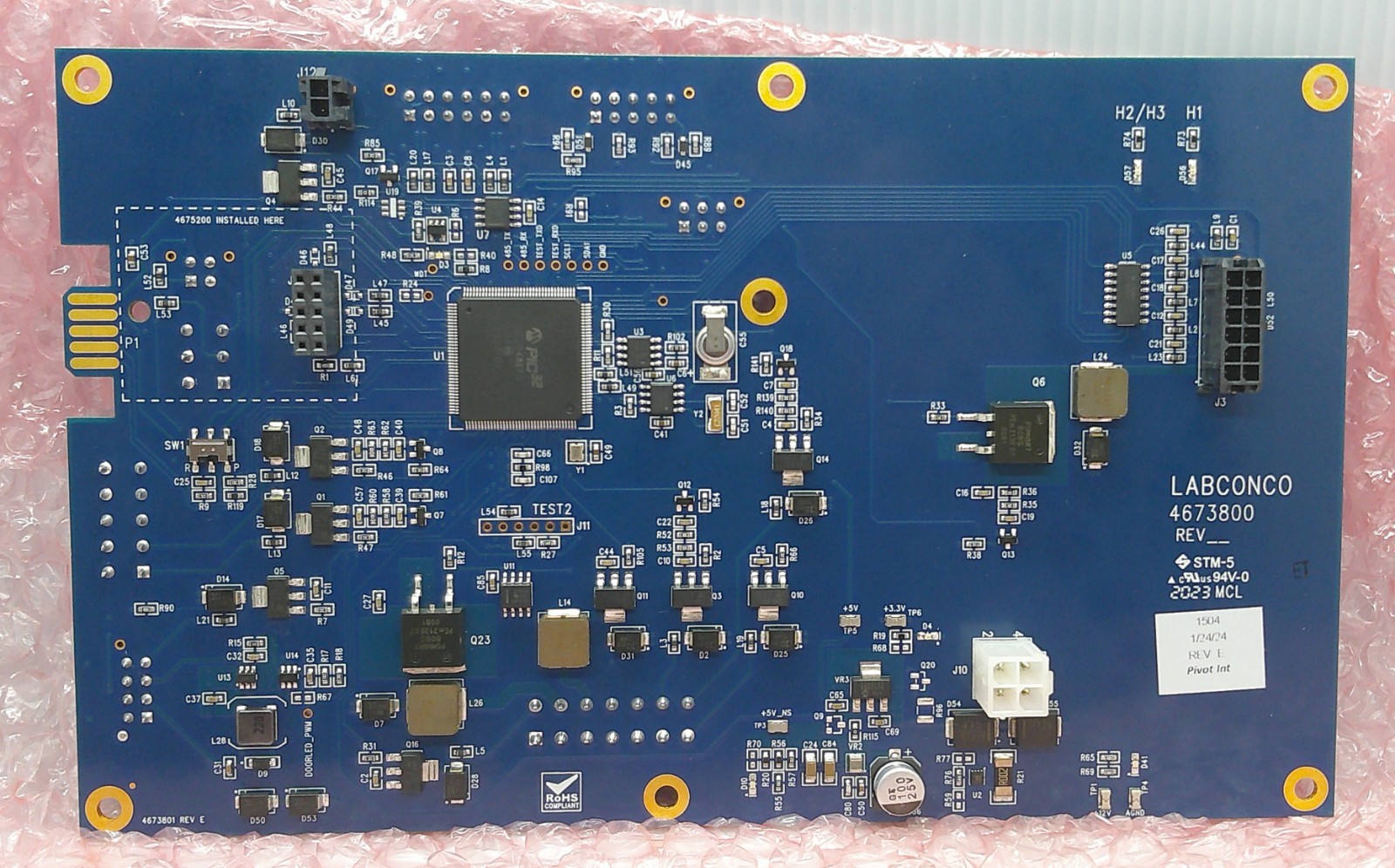 Thermo Fisher Scientific FSSP9715890 Labconco 4673800 Main Control Board