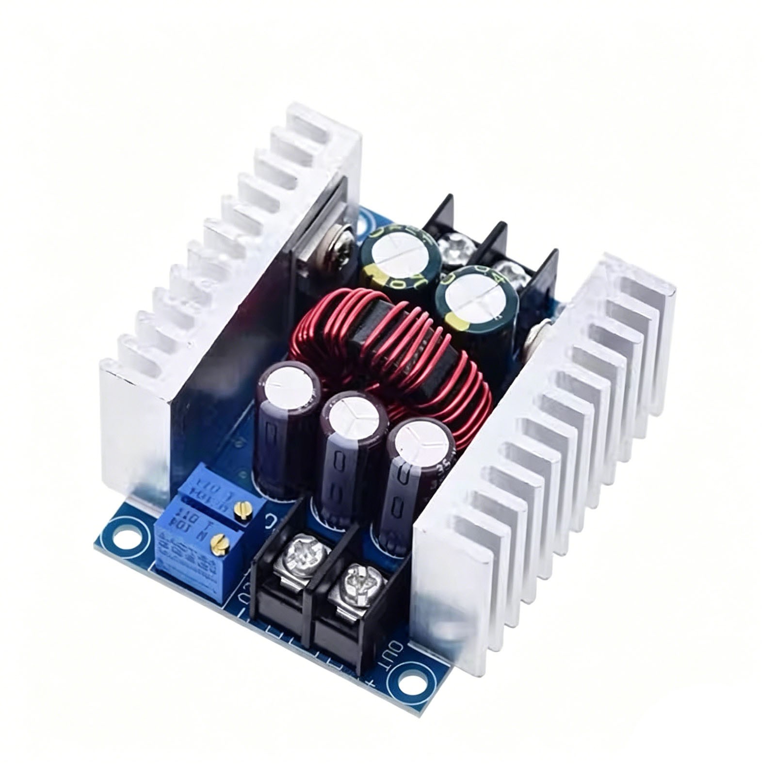 2x DCDC Converter 20A 300W Buck-Boost Adjustable Step Down Charger Board Tool
