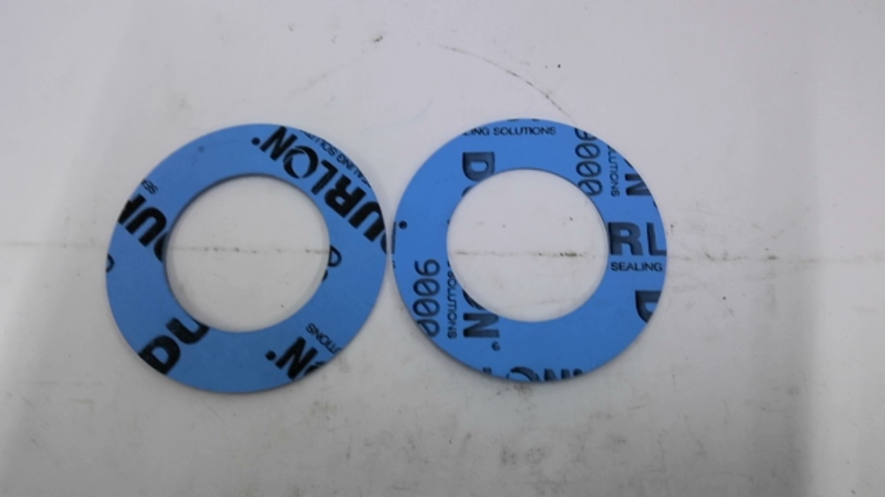 Durlon 9000 2.89×4.85″ Gasket 0.65″ Thick Lot of 2