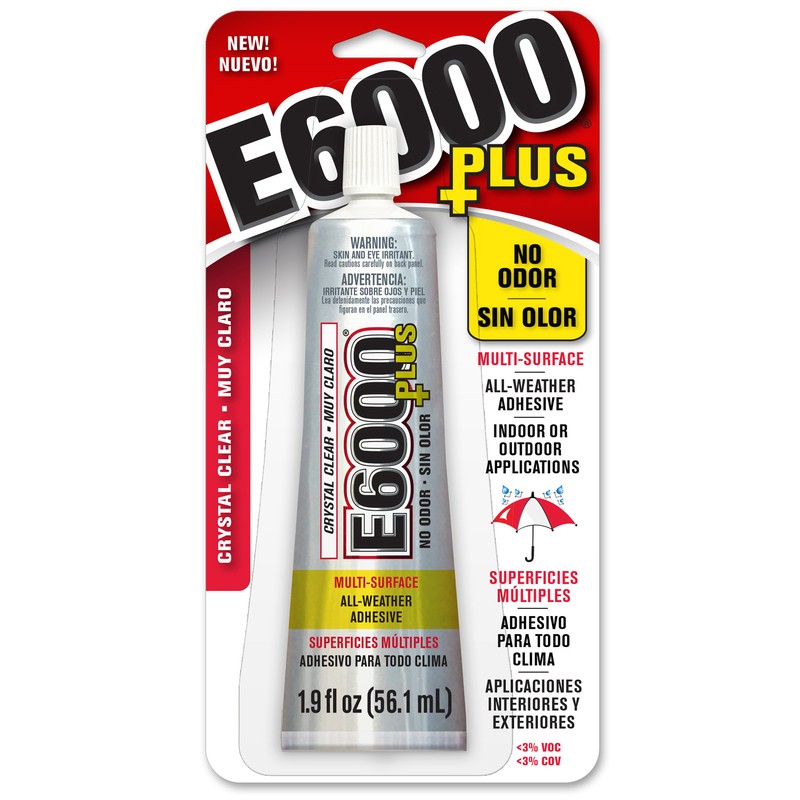 E6000 Clear All-Weather High Strength Adhesive 1.9 oz