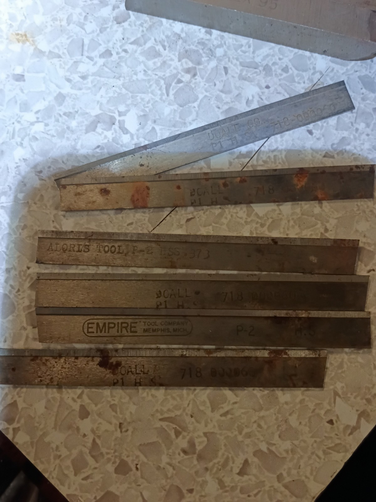 High Speed Steel Lathe Tool Bits- 1/2″ By 1/2″ – Lot of 6 And 6 4 Brand New