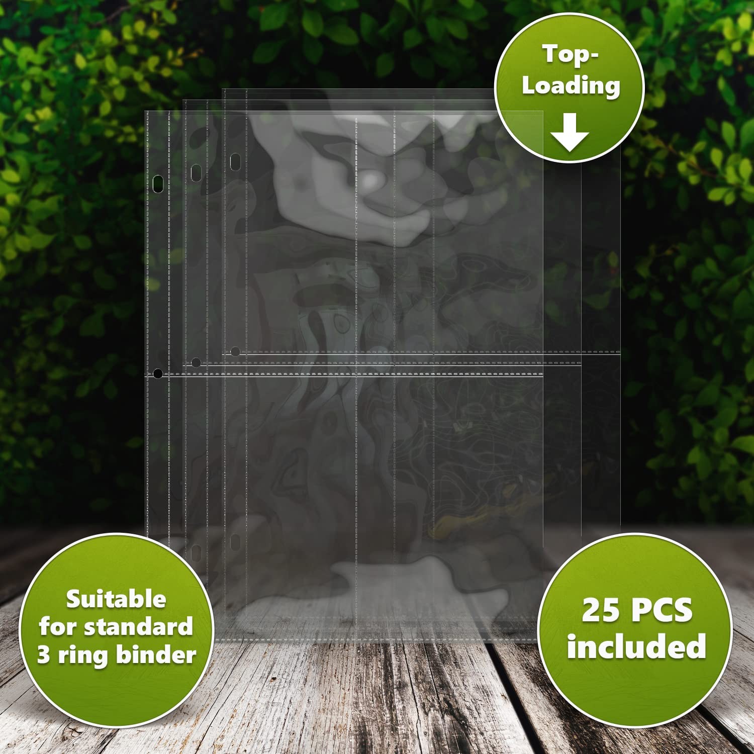 Seed Storage Organizer Sleeves (25 Pack) 4 Pocket Garden Seed Organizer, Slot…