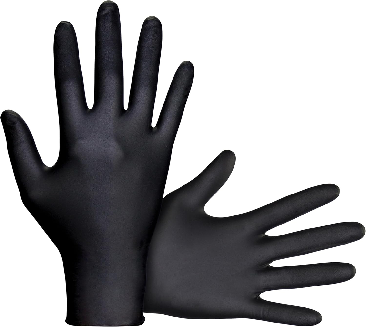Raven Powder Free Nitrile Disposable Gloves – 10 Boxes / Large (Pack of 100)
