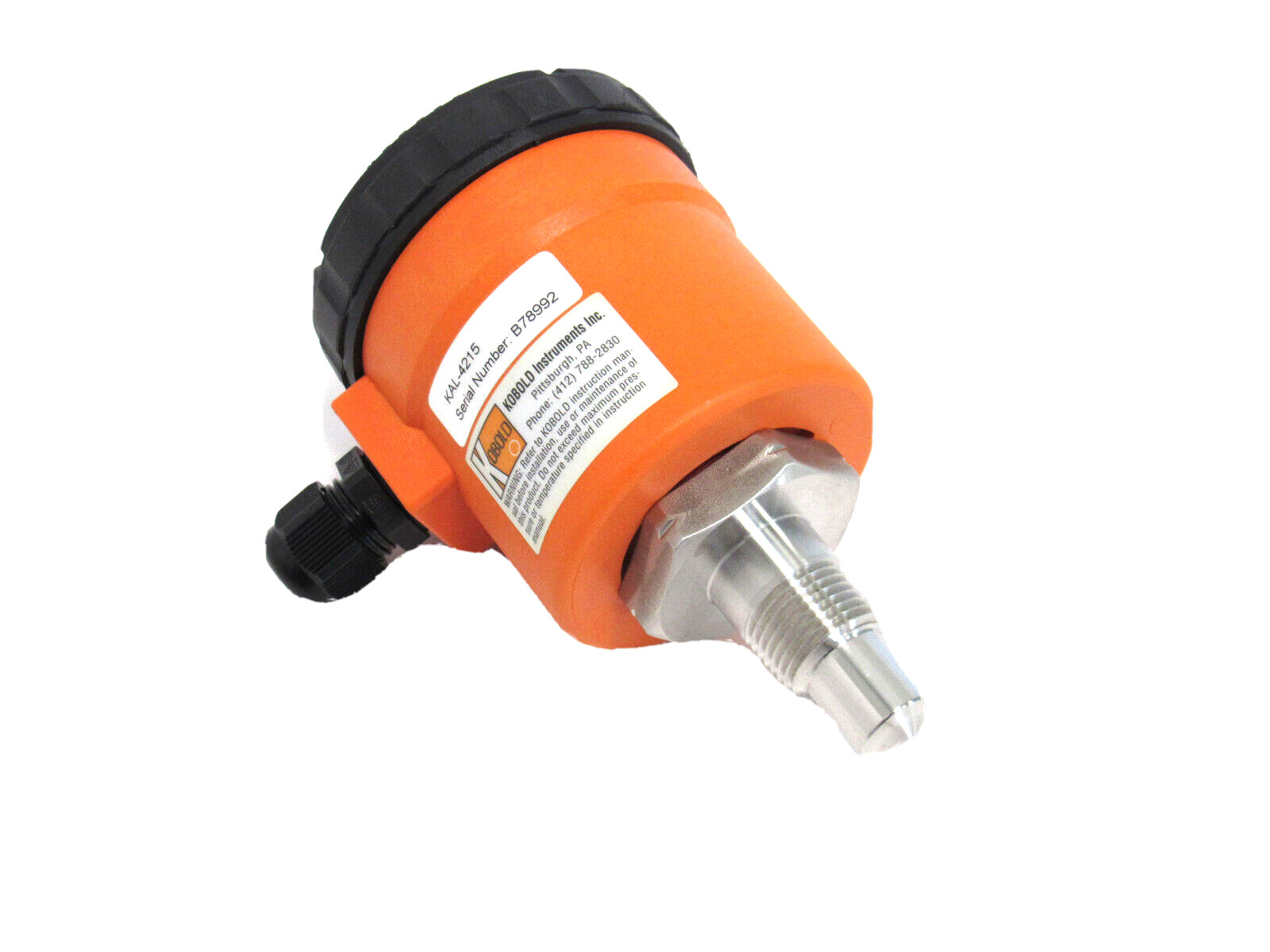 NEW KOBOLD KAL-4215 THERMAL FLOW SWITCH KAL-K KAL4215