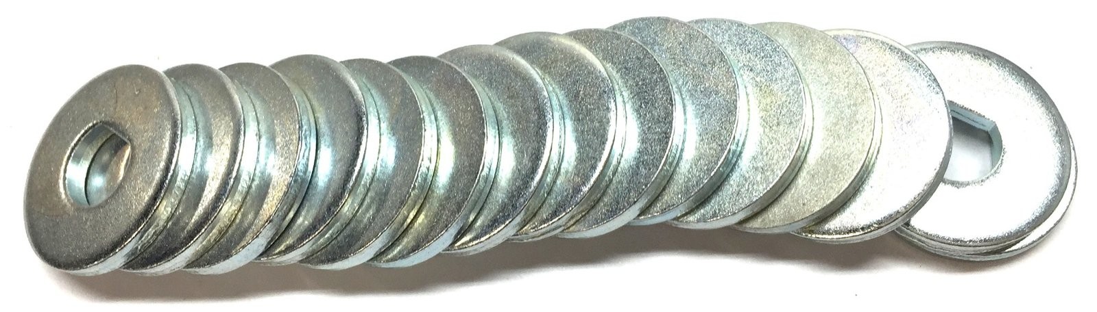 Unbranded 24.9mm O.D x 2.89mm Thickness Zinc Plated Washer Pack (15pcs) 728B NOS