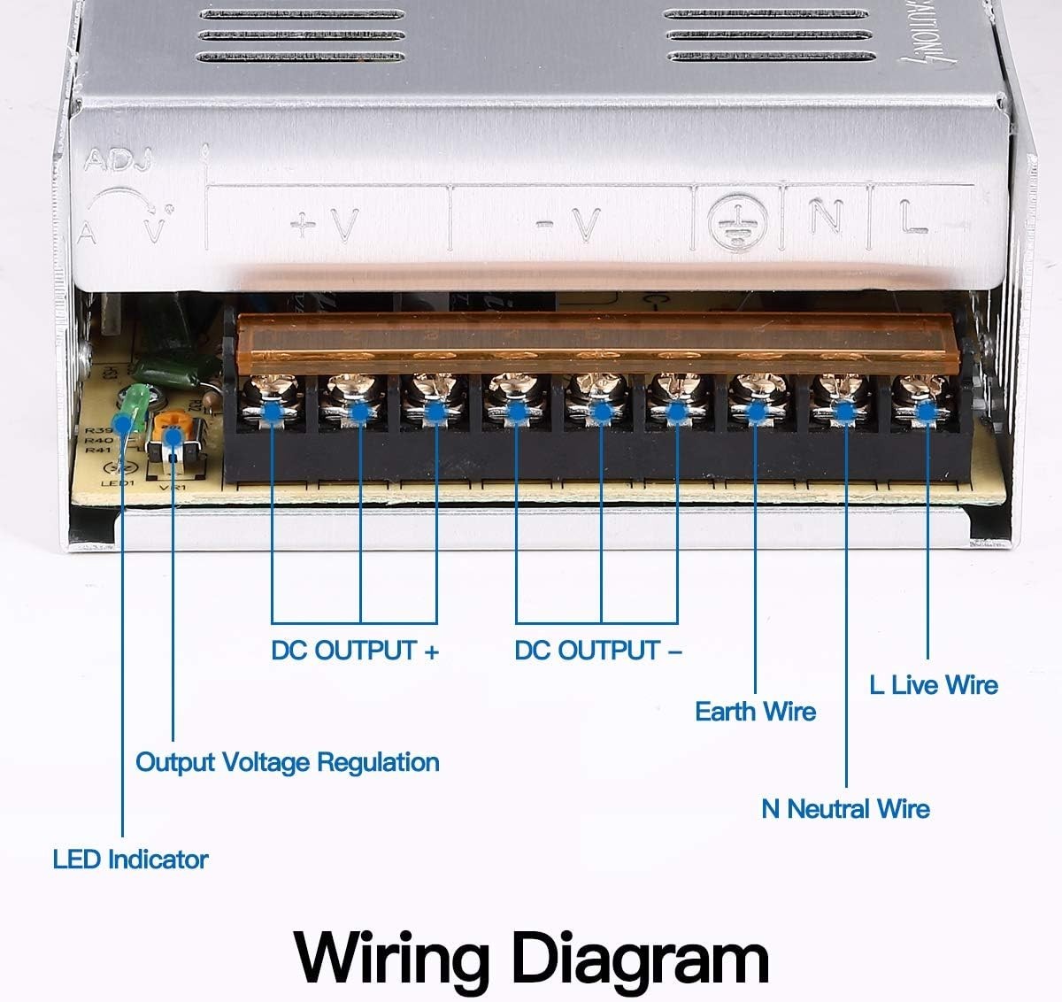 Stable 12V 50A 600W Universal Power Supply – Ideal for LED Strips & 3D Printers
