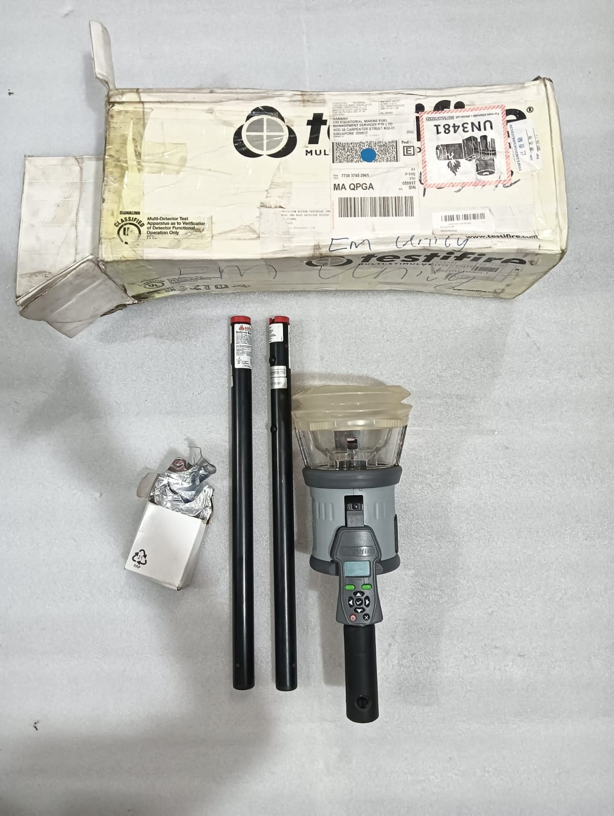 TESTIFIRE 1000-001 SMOKE & HEAT DETECTOR TEST KIT