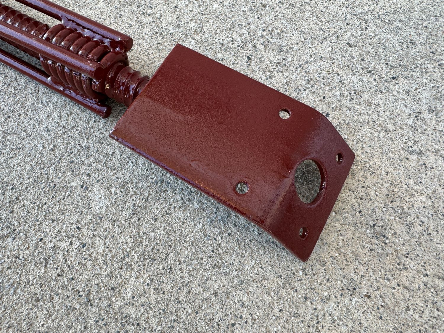 Sandbaggy Adjustable Concrete Turnbuckle Form Aligner with 5″ x 3″ Bent Plate