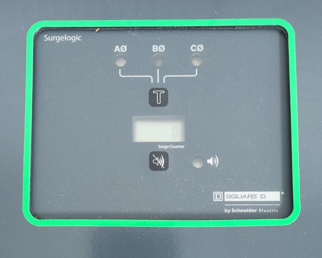😎 NEW SQUARE D SURELOGIC SURGE PROTECTIVEDEVICE 480Y/277 VAC 3 PHASE SSP04EMA32