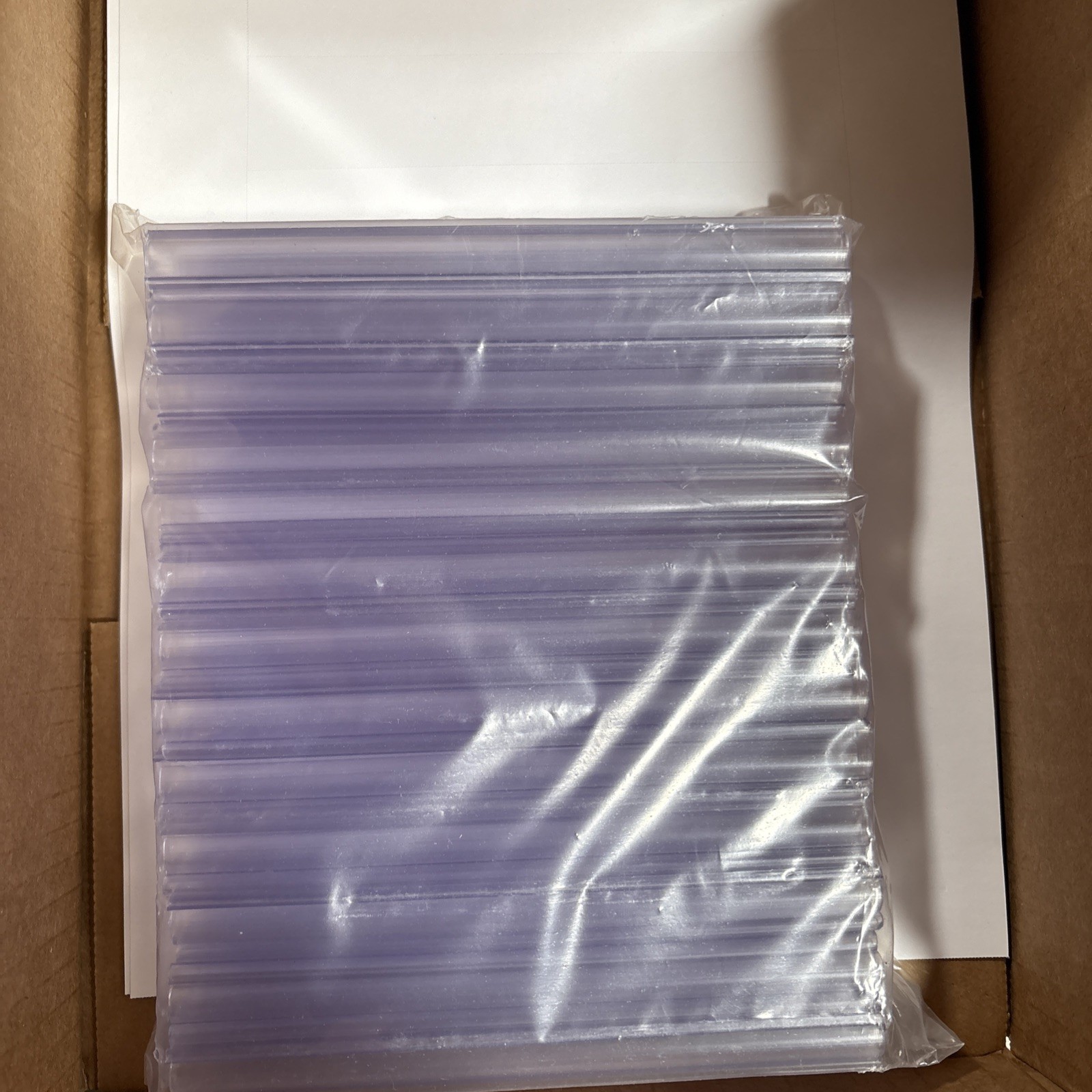 Uline S-14462 Snap-On Label Holder 6 X 1 1/4 Inch with Paper Inserts 25/Pack
