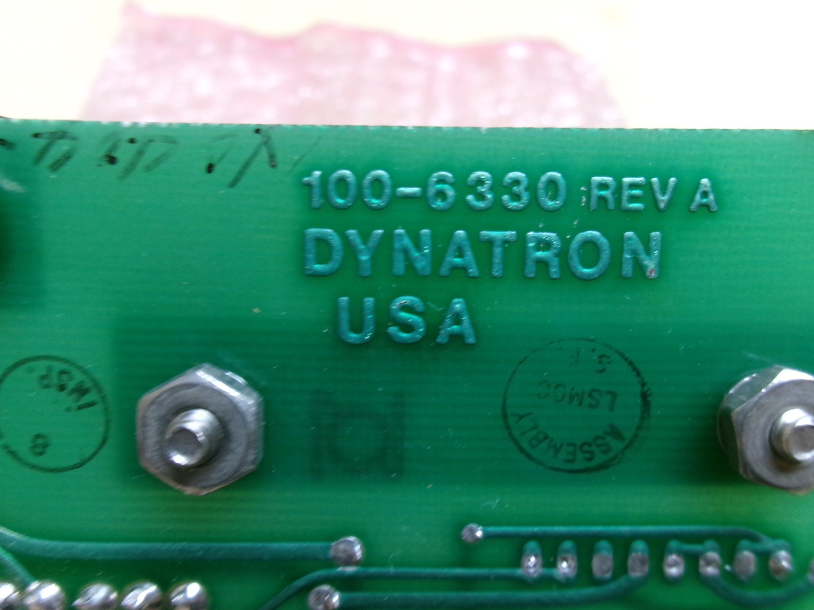 Dynatron 100-6330 Circuit Board