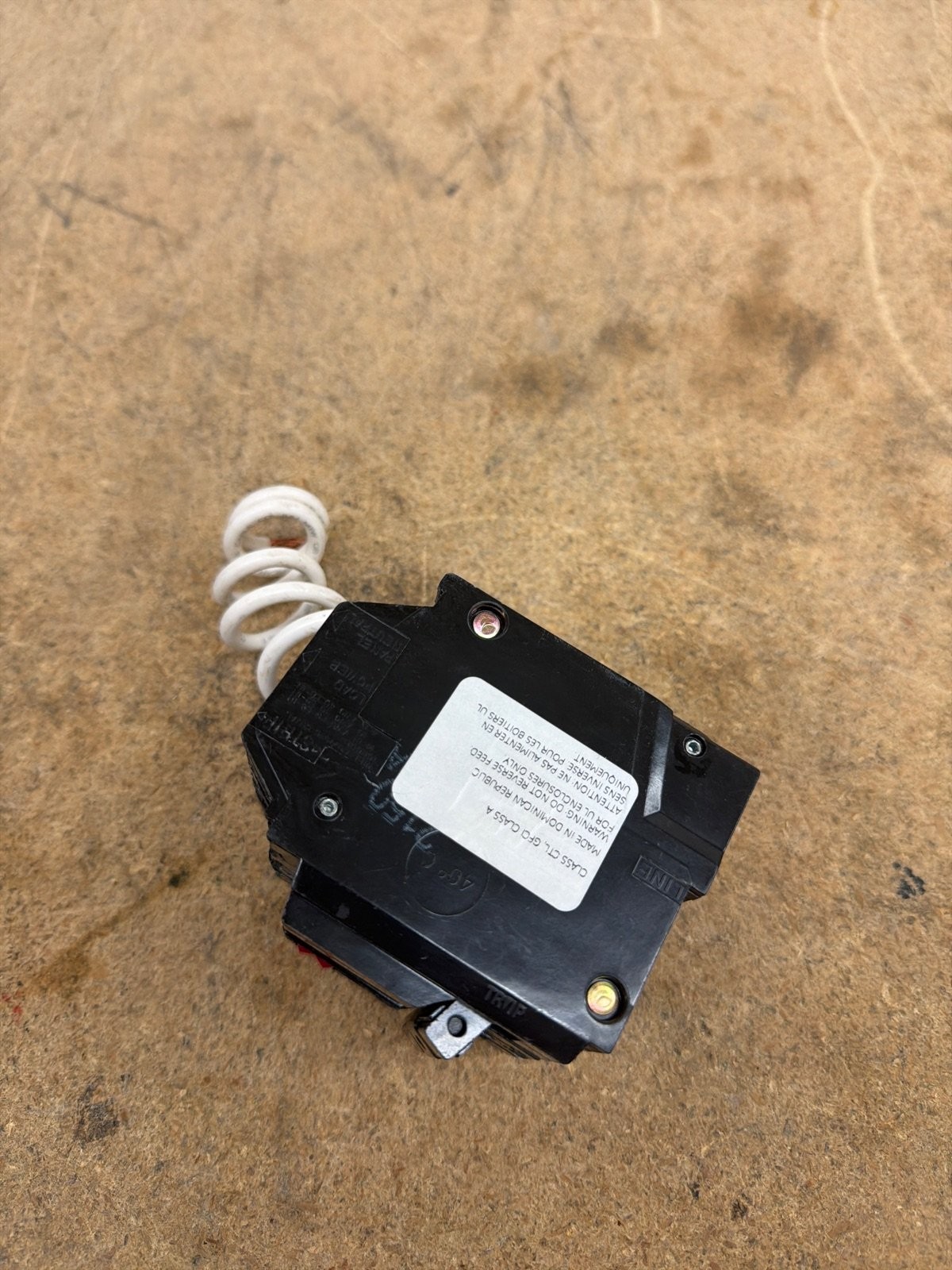 GE 50 Amp 240-Volts Double Pole Ground Fault Breaker with Self-Test
