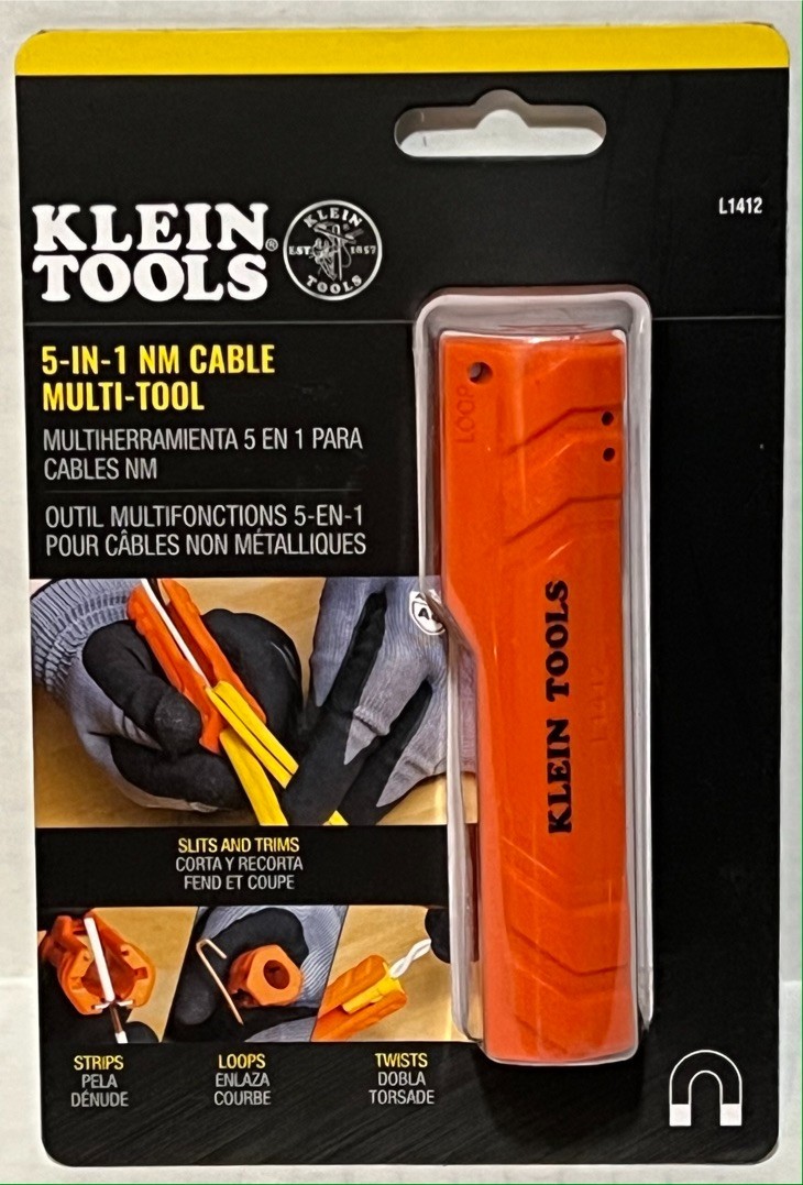 Klein Tools L1412 5-in-1 NM Cable Multi-Tool – NEW