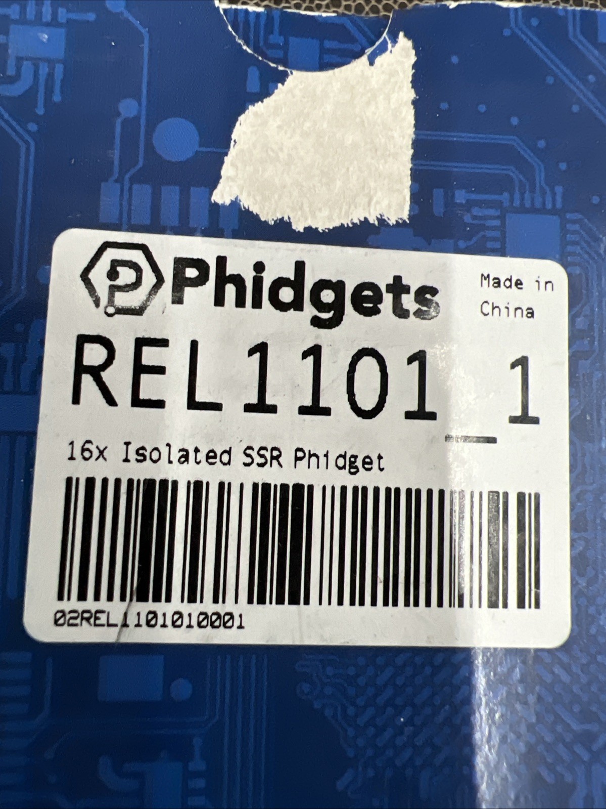 Phidgets REL1101_1 16x Isolated Solid State Relay Phidget REL1101 SSR Output 16X