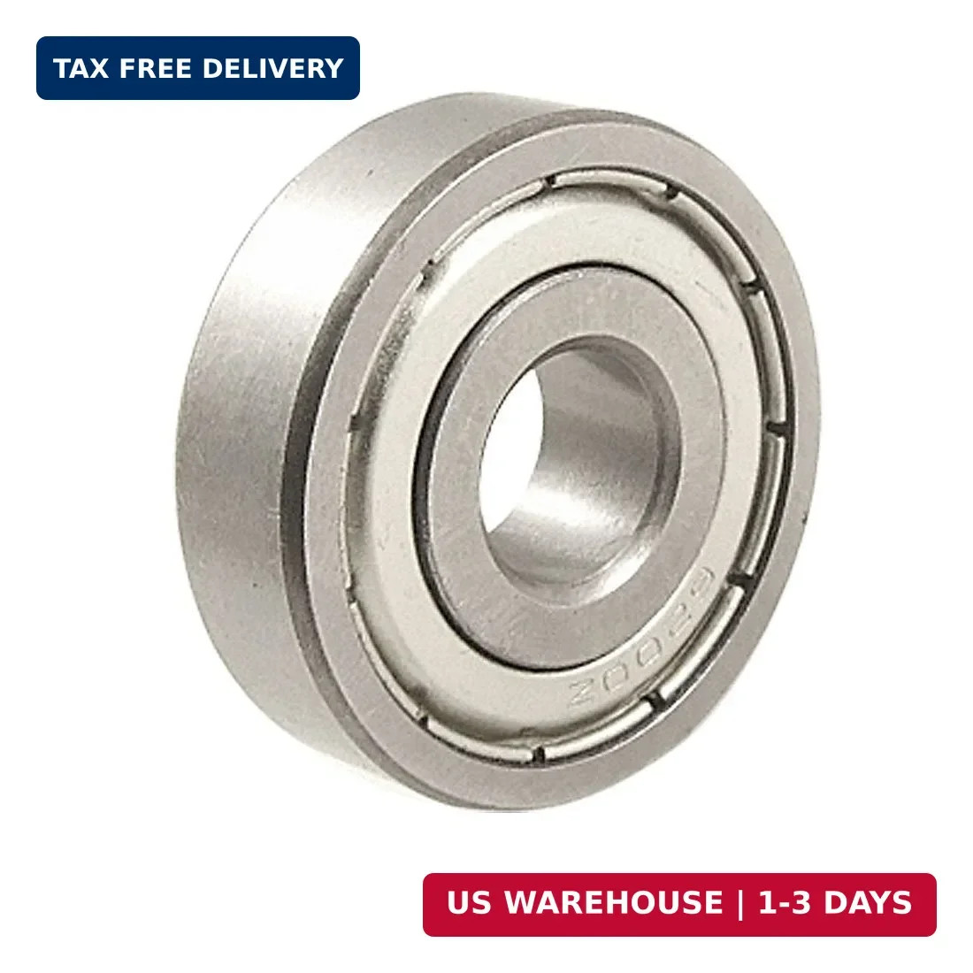 WAF 6200Z 10mm x 30mm x 9mm Deep Groove Sealed Ball Bearing (1pcs)