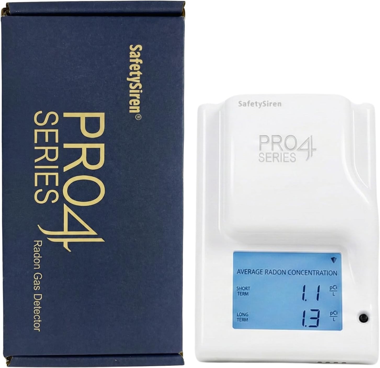 Safety Siren Pro4 Plug-in Radon Detector