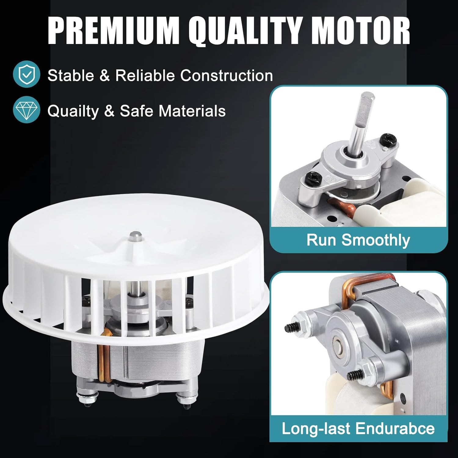 For Broan Nutone 769RL B Unit,769RF,769RL B Unit,S0504B000 Fan Motor Replacement